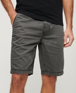 Superdry Mannen Vintage International Short Donkergrijs