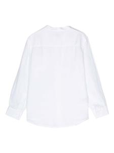 ilgufo Il Gufo Shirt met bandkraag - Wit
