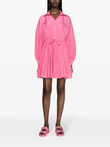 MSGM Uitlopende midi-jurk - Roze
