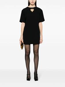 Moschino Mini-jurk met V-hals - Zwart