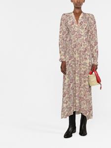 isabelmarant ISABEL MARANT Midi-jurk met paisley-print - Geel