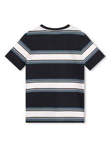 bosskidswear BOSS Kidswear Gestreept T-shirt - Blauw