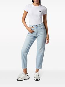 philippplein Philipp Plein High waist straight jeans - Blauw