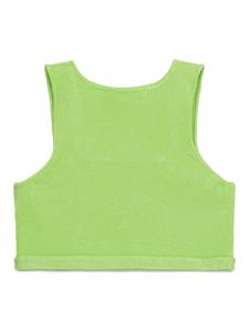 dsquared2kids DSQUARED2 KIDS Cropped top met vierkante hals - Groen