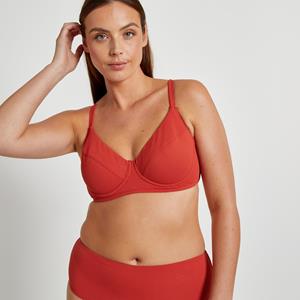 LA REDOUTE COLLECTIONS PLUS Omsluitend bikini-BH, getextureerd tricot