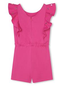 Chloé Kids Playsuit met ringlets - Roze