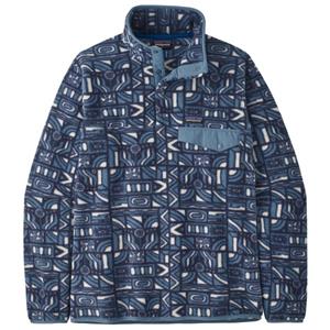 Patagonia Lw Synch Snap-T P/O Fleece Heren New Visions: New Navy XS