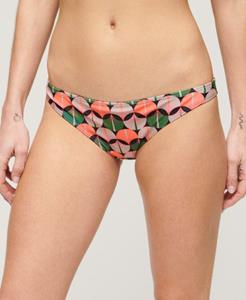 Superdry Vrouwen Klassiek Bikinibroekje met Print Oranje