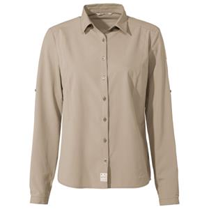 Vaude - Women's Rosemoor L/S Shirt IV - Blouse, beige
