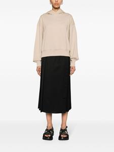 Y-3 Jersey hoodie met logoprint - Beige