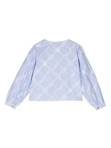 versacekids Versace Kids Asymmetrisch shirt - Wit
