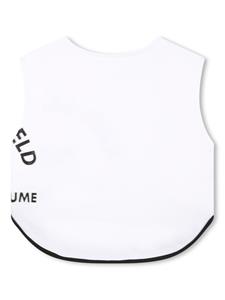 karllagerfeldkids Karl Lagerfeld Kids Top met logoprint - Wit