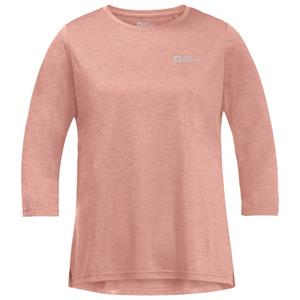 Jack Wolfskin  Women's Crosstrail 3/4 Tee - Longsleeve, pink