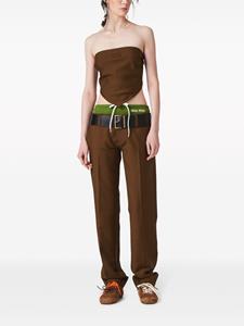 miumiu Miu Miu Wollen broek - Bruin