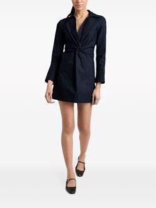 cinqasept Cinq A Sept Jurk met gedraaid detail - Blauw
