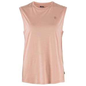 Fjällräven - Women's Abisko Wool Tank Top - Merinoshirt, roze