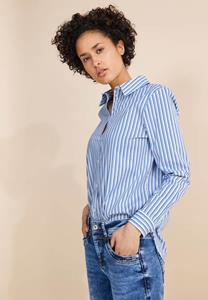 Street One Shirtblouse met strepen