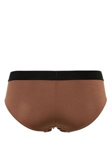 TOM FORD Slip met logoband - Bruin