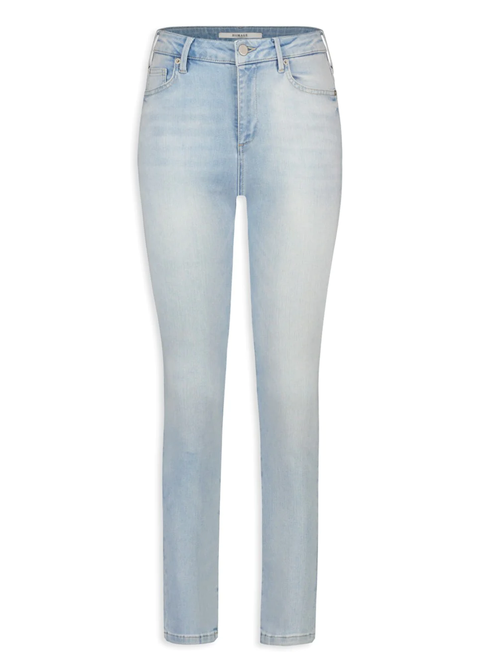Homage to Denim Licht stretchy straight jeans sarah