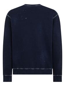 DSQUARED2 Sweater met logoprint - Blauw