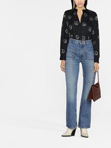 SANDRO High waist jeans - Blauw