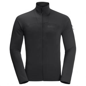 Jack Wolfskin  Prelight Full Zip - Fleecevest, zwart