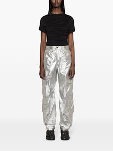 goldengoose Golden Goose Cargo broek met wijde pijpen - Zilver