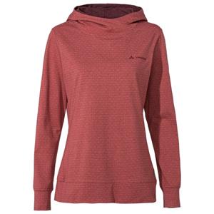 Vaude - Women's Tuenno Pullover - Hoodie, rood