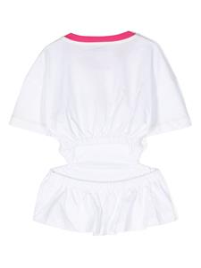 missonikids Missoni Kids T-shirt met uitgesneden details - Wit