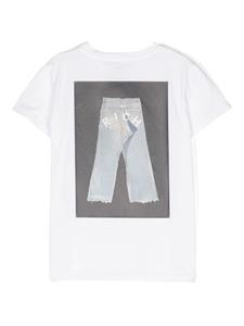 johnrichmondjunior John Richmond Junior T-shirt met print - Wit