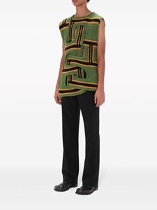 jwanderson JW Anderson Gestreept hemd - Groen
