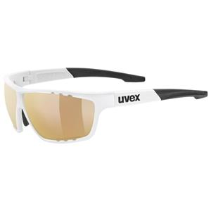 Uvex  Sportstyle 706 Colorvision Vario Litemirror S1-3 - Zonnebril beige/wit