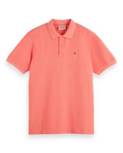 Scotch and Soda Poloshirt Piqué Roze