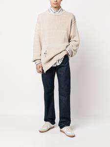 maisonmargiela Maison Margiela Mid waist straight jeans - Blauw
