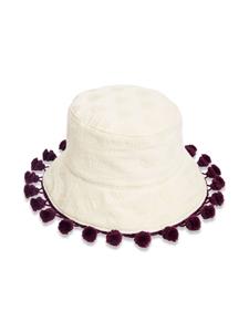 ladoublej La DoubleJ Vissershoed met pompon - Beige