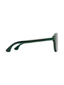 Burberry Tubular pilot-frame sunglasses - Groen