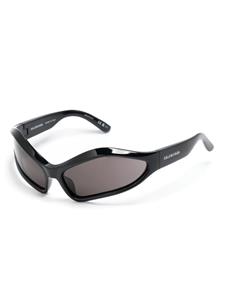Balenciaga Eyewear Fennec zonnebril met ovalen montuur - Zwart