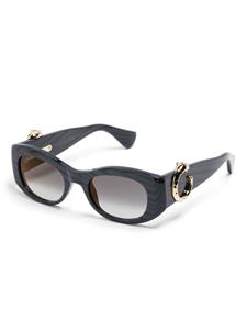 cartiereyewear Cartier Eyewear Panthère de Cartier zonnebril met rechthoekig montuur - Grijs
