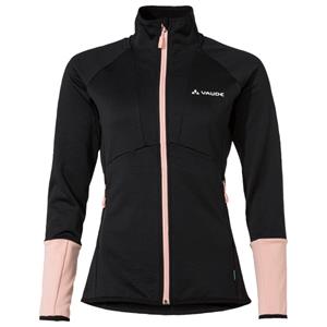 Vaude  Women's Monviso Fleece Full Zip Jacket II - Fleecevest, zwart