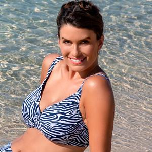 Wiki Milano bikinitop, blauw