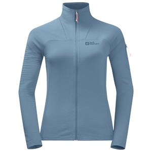 Jack Wolfskin  Women's Prelight Full Zip - Fleecevest, blauw