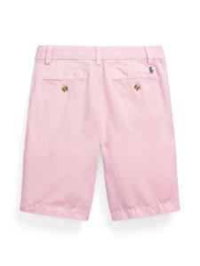 Ralph Lauren Kids Linnen shorts - Roze