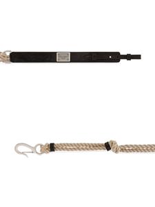 dolce&gabbana Dolce & Gabbana Leren riem - Bruin