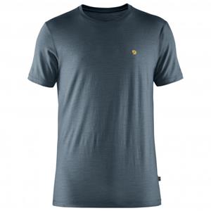 Fjällräven Bergtagen Thinwool T-Shirt Short Sleeve Marineblauw