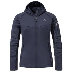 Schöffel  Women's Fleece Hoody Hydalen - Fleecevest, blauw