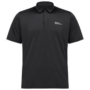 Jack Wolfskin  Delgami Polo - Poloshirt, zwart