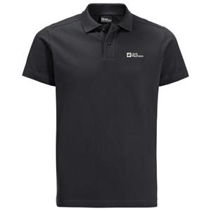 Jack Wolfskin  Essential Polo - Poloshirt, zwart/ egret