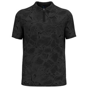 Odlo  Ascent Chilltec Polo Shirt S/S - Poloshirt, zwart