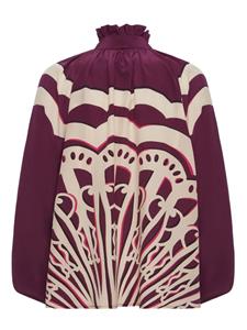 ladoublej La DoubleJ Zijden blouse - Paars