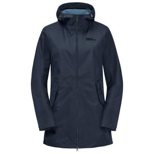 Jack Wolfskin  Women's Dakar Parka - Lange jas, blauw